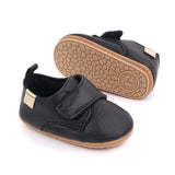 Newborn Baby Shoes Baby Boy Girl Shoes Classic Leather Rubber Sole Anti-slip Toddler First Walkers Infant Girl Shoes Moccasins