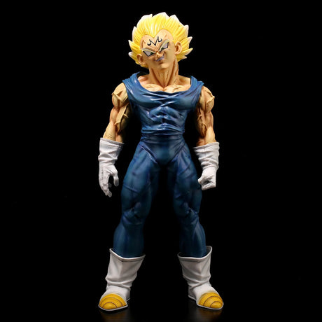 38cm Dragon Ball Z Majin Vegeta Anime Figure GK Super Saiyan Action Figurine PVC Statue Collectible Model Decoration Toys Gift