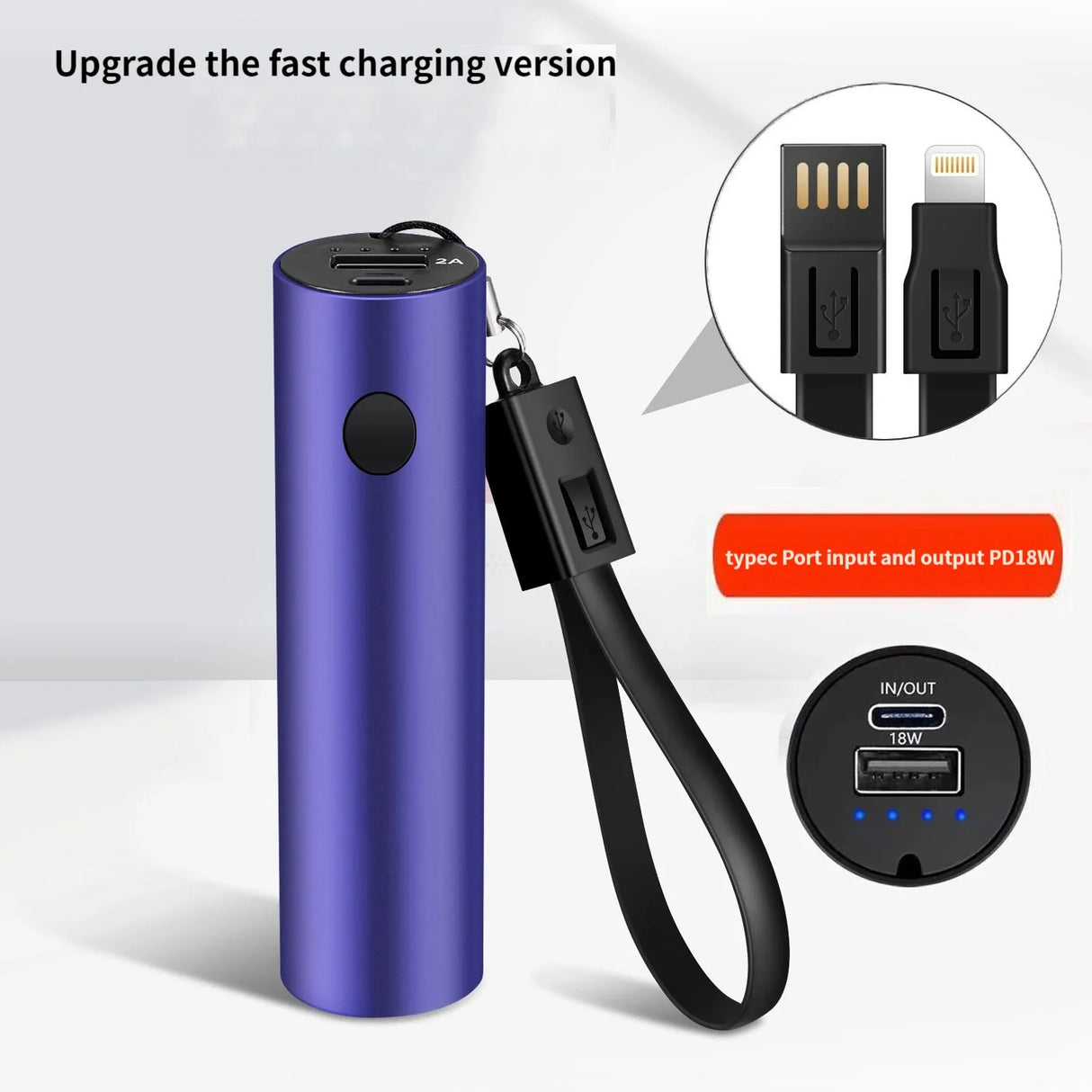 5000mAh Mini Power Bank for Xiaomi Huawei iPhone Samsung Poverbank Mobile Phone Charger Portable External Battery Pack Powerbank