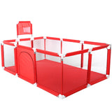 IMBABY Baby Playpens Single Football Goal corralito for Babies Protective Barrier Baby Playground Large Playpen for Children