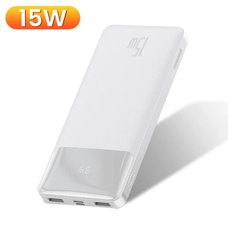 Baseus Power Bank 20000mAh Portable Charger Powerbank 10000mAh External Battery PD 20W Fast Charging For iPhone Xiaomi PoverBank