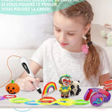 3D Creative Drawing Pen Set with 30 Color Filament - Unleash Your Child's Imagination!