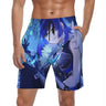 Genshin Impact Board Shorts Summer Anime Print Running Beach Short Pants Men Breathable Classic Custom Large Size Beach Trunks