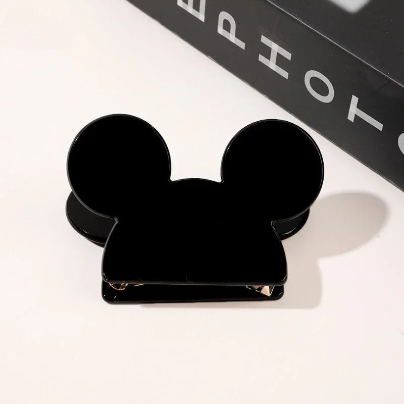 Cartoon Mickey Acetate Hair Claw for Women Girls Popular Hair Catches Princess Crab Clip Fashion Hair Accessories Give gifts