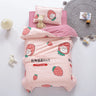 Children's Cotton Three-piece Set Kindergarten Nap Cartoon Bed Sheet Quilt Cover Cotton Bedding Kit Pillowcase CP27