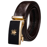 High Quality Mens Belts Black Brown Blue White Green Leather Straps Casual Gold Automatic Buckles Waistband Belt for Men Wedding