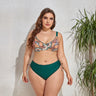 2022 Push Up Bikinis Set Women Swimwear Plus Size High Waist Underwired Swimsuit Larges Big Swimming Suits Bathing Beachwear New