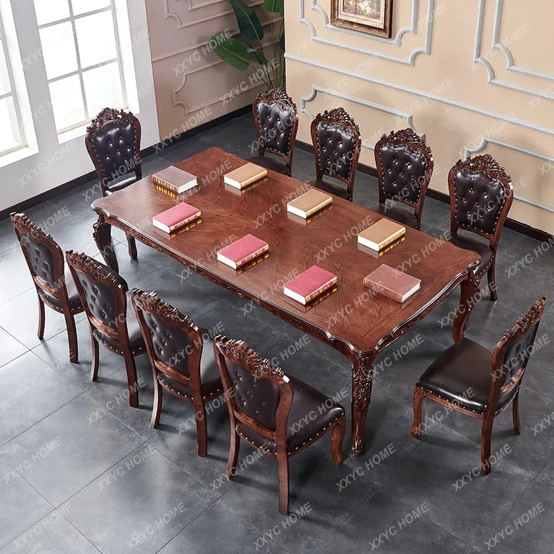 Dining Tables and Chairs Set Paint Desktop Conference Simple Household Dining Table Dining Table multifunctional furniture