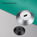 1 Piece Zinc Alloy External Universal Lock Plate for Laptop Monitor Anchor Plate Adhesive Security Plate