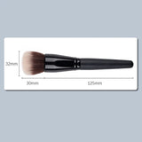 The Smooth Face Makeup Brush Duo Fiber Creamy Liquid Foundation Powder Cometic Tool with Synthetic Hair