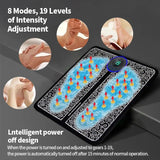 Foot Massager EMS Electric Pad Feet Acupoints Relax Massage Mat Pain Relief Blood Circulation Muscle Stimulation Instrument