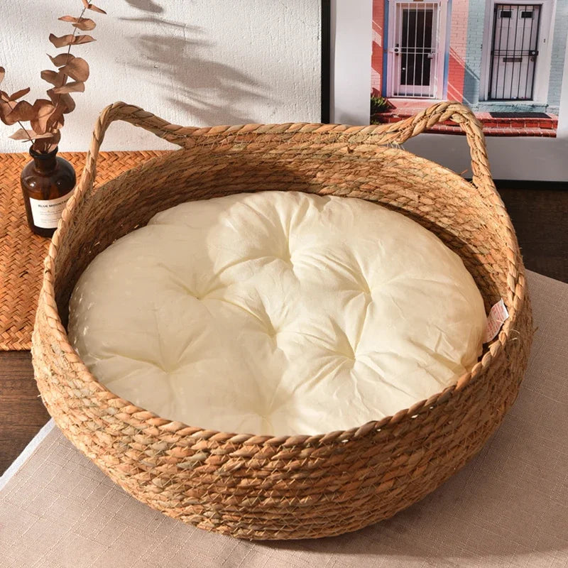 Bed Cat House Nest Summer Cool Nest Four Seasons Universal Cat Scratching Board Outdoor Pet Cat Supplies Mat Pet Furniture