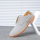 New Men Casual Shoes Lace Up Classic Business British Men Shoes 2024 Summer Oxford Shoes for Male Black Flat Footwear Size 46