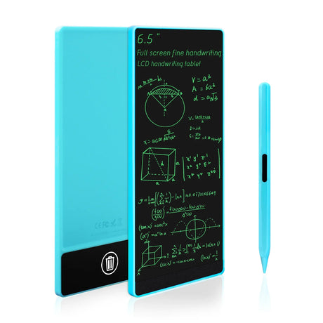 LCD Writing Tablet 6.5 Inch Doodle Board Drawing Tablet for Kids Handwriting Doodle Pad Memo Note for Home School Office Gifts