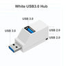 3 Ports High Speed USB 3.0 HUB Adapter Extender Splitter For PC Laptop MacBook Phone High Speed Data Transfer USB Splitter