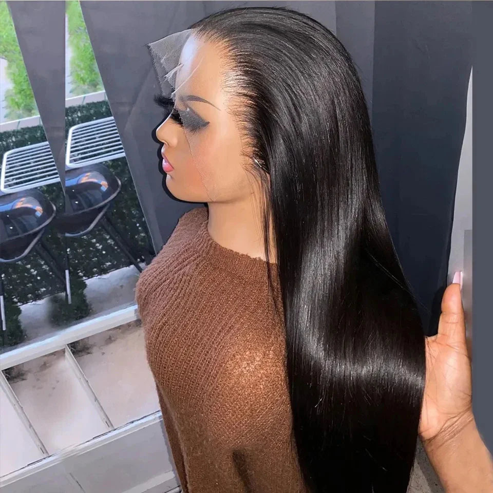 Wigirl 250 Density 13x4 13x6 Bone Straight Lace Front Human Hair Wigs Braizlian Ready To Wear 5x5 Glueless Lace Closure Wig