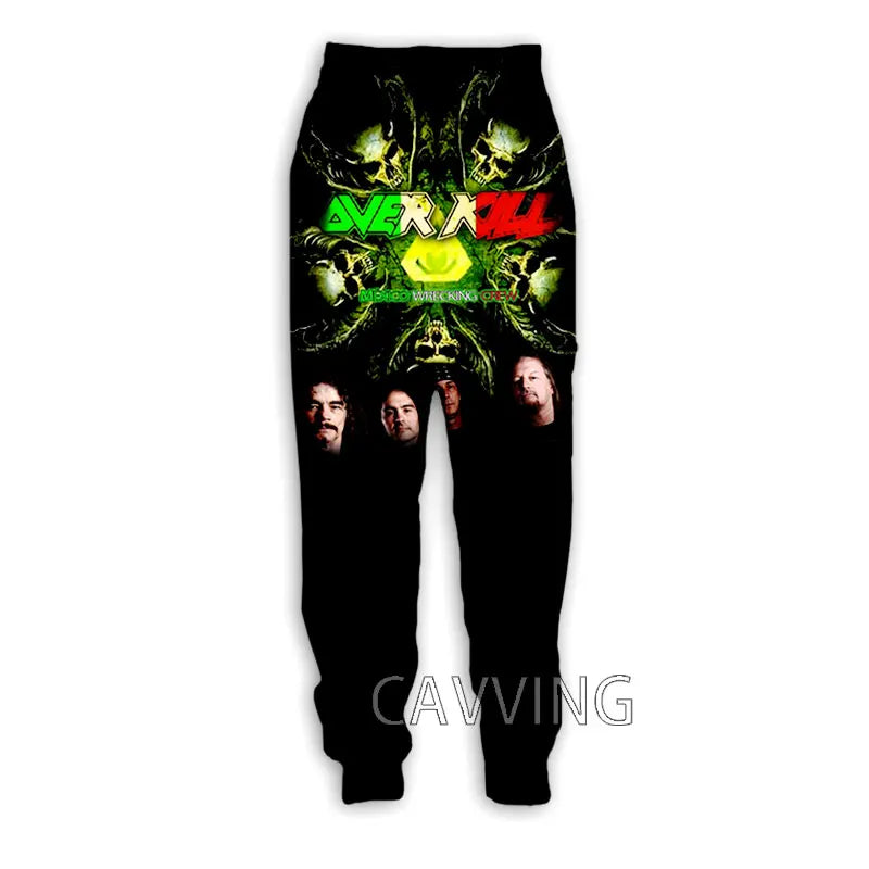 New Skull Band Y2k Pants Man Sweatpants Fashion 3D Print Mens Tennis Casual Sports Straight Jogging Men's Tracksuit Trousers