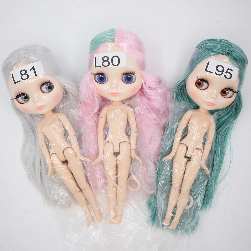 ICY DBS Blyth Doll 1/6 Joint Body special offer frosted Face White Skin 30cm DIY BJD Toys Fashion Gift