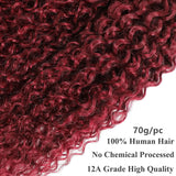 Deep Wave 30 40 Inch Curly 99j burgundy 13x4 Lace Front Human Hair 13x6 Lace Frontal Wig Brazilian For Women
