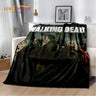 The Walking Dead Horror Soft Plush Blanket,Flannel Blanket Throw Blanket for Living Room Bedroom Bed Sofa Picnic Cover Bettdecke