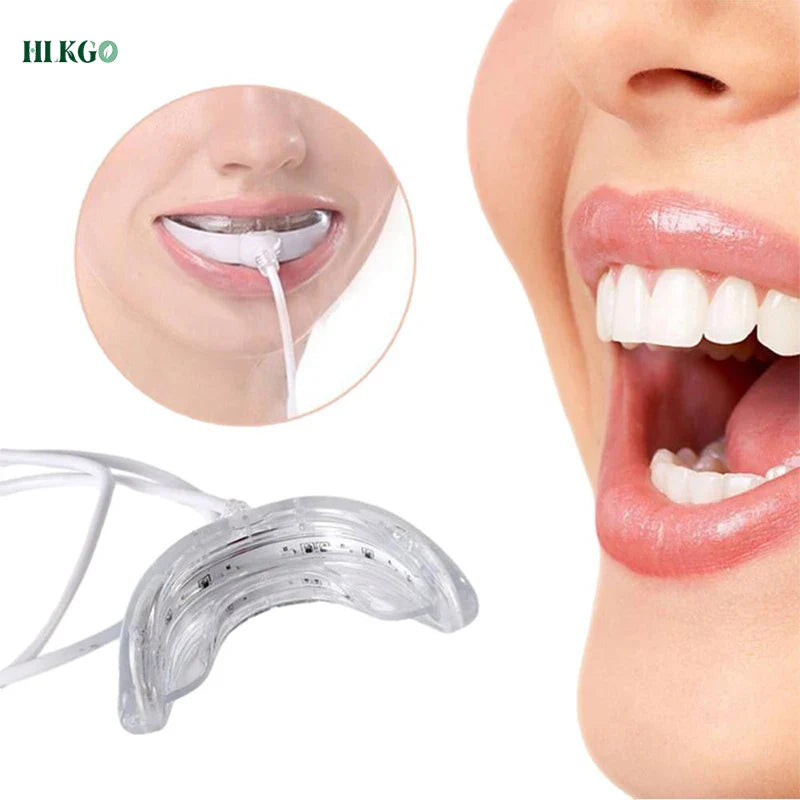 1PC LED White Light Teeth Whitening System Kit Tooth Gel Whitener Health Oral Care For Personal Dental Treatment Teeth Whitening