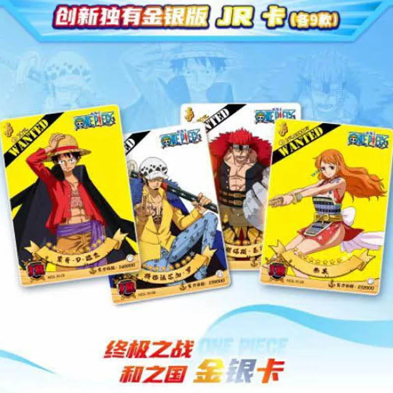 One Piece Collection Cards Box Booster Pack Anime Luffy Zoro Nami Chopper TCG Game Playing Game Cards