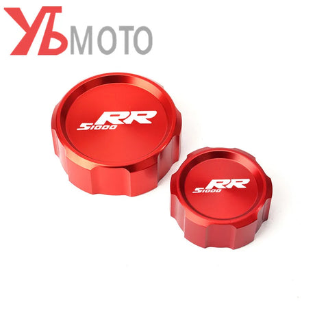 For BMW S 1000 RR S1000RR 2008-2021 2022 Accessories Motorcycle Aluminum Front Rear Brake Fluid Reservoir Cap Oil Tank Cover