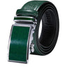 High Quality Mens Belts Black Brown Blue White Green Leather Straps Casual Gold Automatic Buckles Waistband Belt for Men Wedding