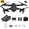 NEW E58 RC Drone WiFi FPV Altitude Hold Foldable Quadcopter with Battery 1080P 4K HD Camera RC Drone Helicopter Drone Gift Toys