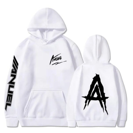 Rapper Anuel AA Hoodie Women Men Hooded Sweatshirt Streetwear Oversized Long Sleeve Fashion Harajuku Pullovers Clothes for Teens