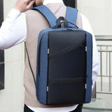 Back Light Anti theft Travel Backpack Male Backpack Men's Waterproof Backpack Casual Business Men Computer 15.6 Inch Laptop Bag