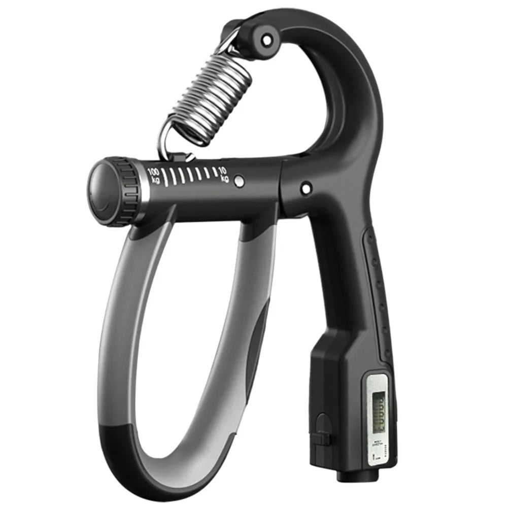 100KG Hand Grip Strengthener Adjustable with Counter Hand Gripper Trainer Fitness Training Wrist Gripper for Home/Gym