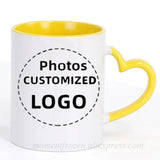 Customized Photos/Logo Printed DIY Coffee Mugs Personalized Tea Cups Drink Beer Milk Tableware Beer Drinkware Coffeeware Teaware