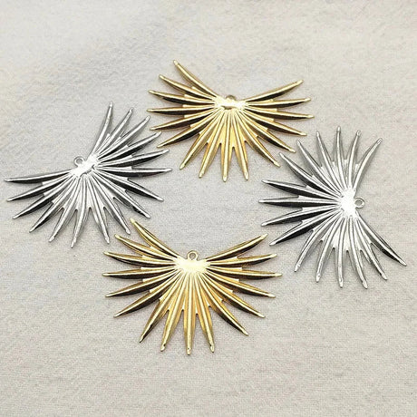 New Arrival!43x32mm50pcs Brass Pendants Copper Feather Charm For Handmade Necklace/Earring DIY Parts,Jewelry Findings&Components