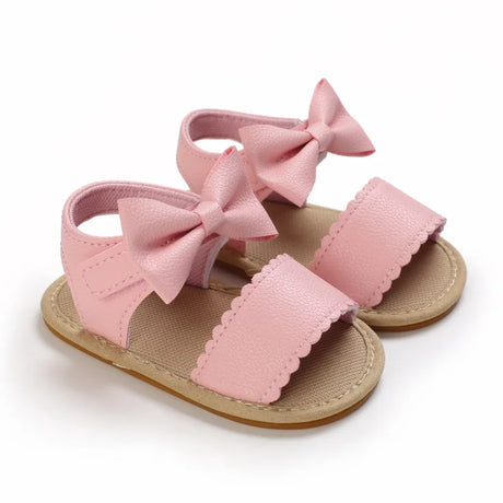 Summer Baby Sandals Non-slip Cloth Bottom Toddler Shoes Soft Baby Shoes First Walking Breathable Princess Shoes