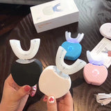 Adult Toothbrush Wireless Charging 360 Degree Oral Teeth Automatic Personal Care Appliances Dropship