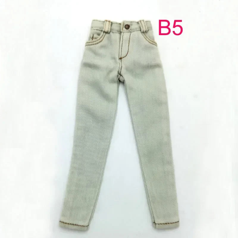 Blythe Doll Shoes Jackets Jeans Pants for Blyth Azone Boots OB23 OB24 1/6 Doll Clothes