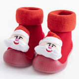 baby sock shoes for winter thick cotton animal styles cute baby floor shoes anti-slip first walkers 0-3 years Christmas gifts