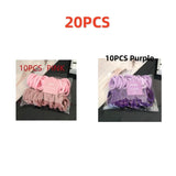 10Pcs Elastic Rubber Band Seamless Gradient Hair Rope Rings Children Cute Colorful Scrunchie Girls Ponytail Hair Accessories