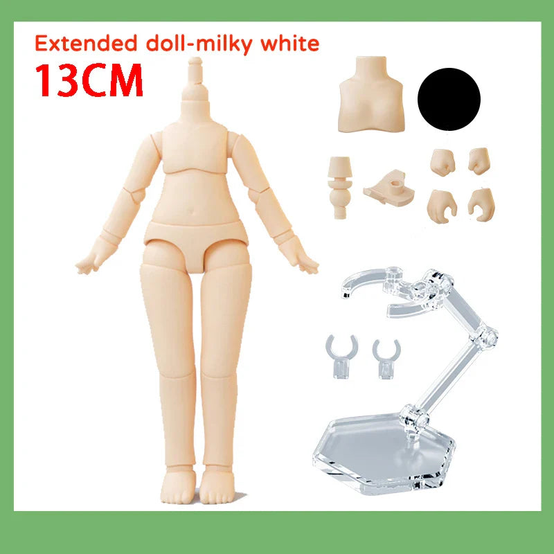 YMY 2nd Generation Doll Body Ob11 Doll Spherical Removeable Joint Body Doll For Penny, GSC, Molly, Obitsu 11, NendoroidS Head