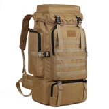 New Tactical Backpack for Outdoor Hiking with Large Capacity and Camouflage Design