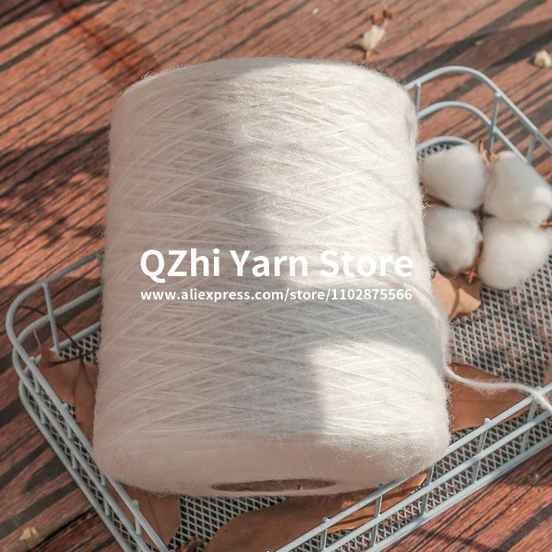 500G Soft Thick Mohair Cashmere Wool Yarn for Knitting Crochet Sweater Scarf Thread Acrylic Knitted High Quality Warm Baby Line