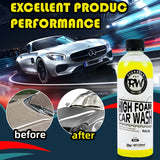 Car Wash Liquid High Concentration Super Foam Deep Cleaning Water For Auto Detailing Care Protection Products Plastic Wax Rubber