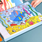 30/60 Pages Diamond Painting Storage Book Clear Pockets Folder Photo Album Large Capacity School Office Data Storage Organizer