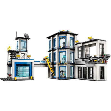 City Police Station Guard Building Blocks 60141 Helicopter Car SWAT Prison Figures Bricks Educational Toys Gift For Children Boy