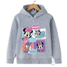 Sweatshirts Manga Anime Mickey Minnie Mouse Hoodie Kid Girl Boy Sweatshirt Hoody Cartoon Children Cute Clothes Baby Top Pullover