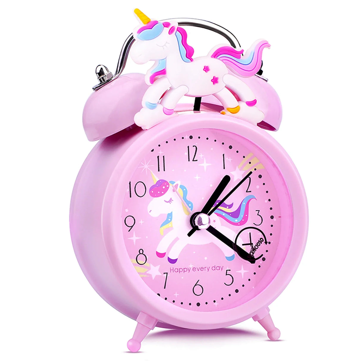 Pink Unicorn Children's Alarm Clock Cartoon Desktop for Kids Bedroom Home Decor Alarm Clock Bedside Table Child alarm Gifts