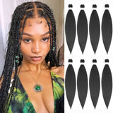 Braiding Hair Pre Stretched Synthetic Braid Extensions Jumbo Braid for Senegalese Passion Twist Box Braid Hair Bundles SOKU