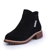 Shoes Women Fashion Thick Sole Ankle Boots Comfortable Plus Size Snow Boots for Women Female Platform Boots Botas De Mujer 2023