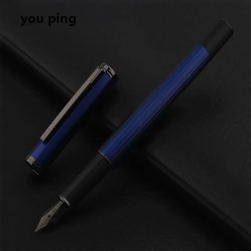 Luxury Quality Jinhao 88 Metal Blue Colour  Fountain Pen Financial Office Student School Stationery Supplies Ink Pens